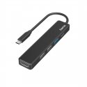 Hama 00200117 sülearvuti dokk ja pordireplikaator USB 2.0 Must Hama 00200117 sülearvuti dokk ja pordireplikaator USB 2.0 Must