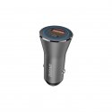 DUDAO Car Charger 45W PD+ QC5.0 1xUSB+1XType C Universal Silver Cigar lighter Fast charging Auto DUDAO Car Charger 45W PD+ QC5.0 1xUSB+1XType C Universal Silver Cigar lighter Fast charging Auto