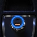 DUDAO Car Charger 45W PD+ QC5.0 1xUSB+1XType C Universāls Sudrabs Cigāru šķiltavas Ātrā uzlāde Auto DUDAO Car Charger 45W PD+ QC5.0 1xUSB+1XType C Universāls Sudrabs Cigāru šķiltavas Ātrā uzlāde Auto