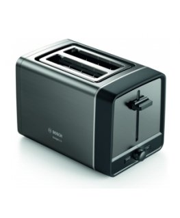 Bosch TAT5P425DE toaster 2 slice(s) 970 W Anthracite, Black