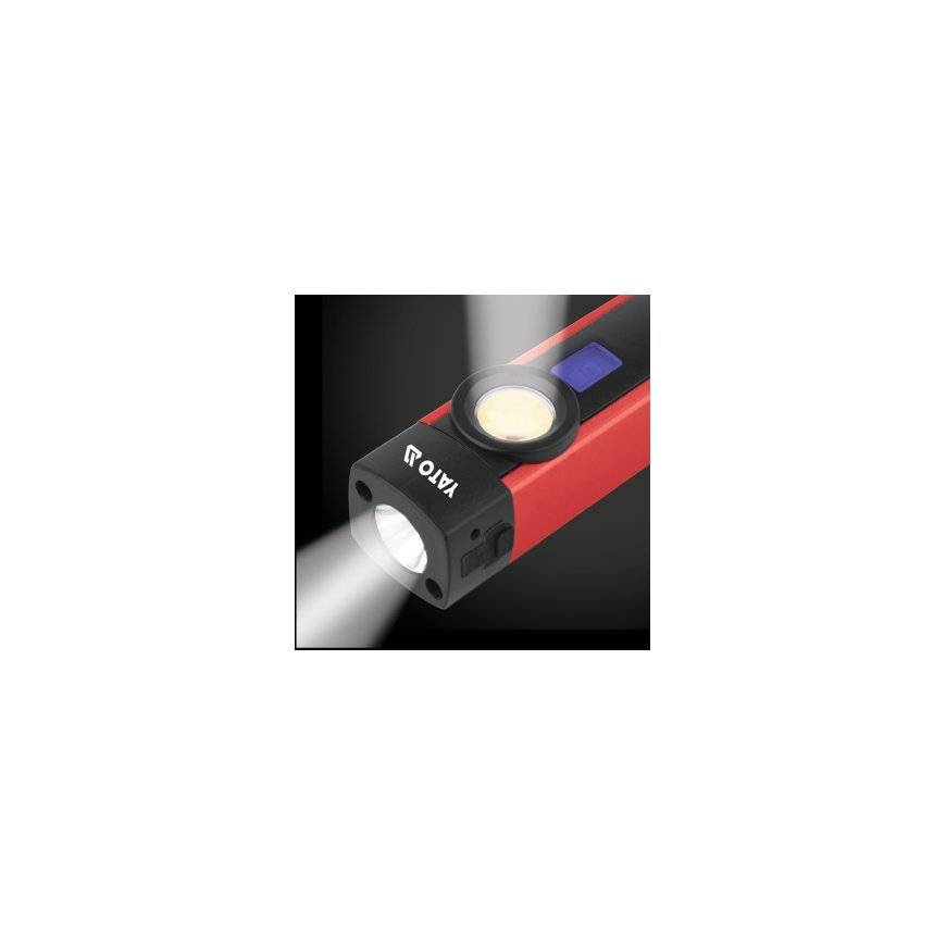 Yato YT-08580 töövalgusti Must, Punane LED 5 W – 4