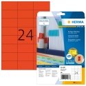 HERMA 4467 liimaetiketti Suorakulmio Irroitettava Punainen 480 kpl HERMA 4467 liimaetiketti Suorakulmio Irroitettava Punainen 480 kpl