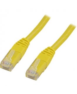 Deltaco UTP Cat6 networking cable Yellow 3 m