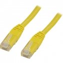 Deltaco UTP Cat6 networking cable Yellow 3 m Deltaco UTP Cat6 networking cable Yellow 3 m