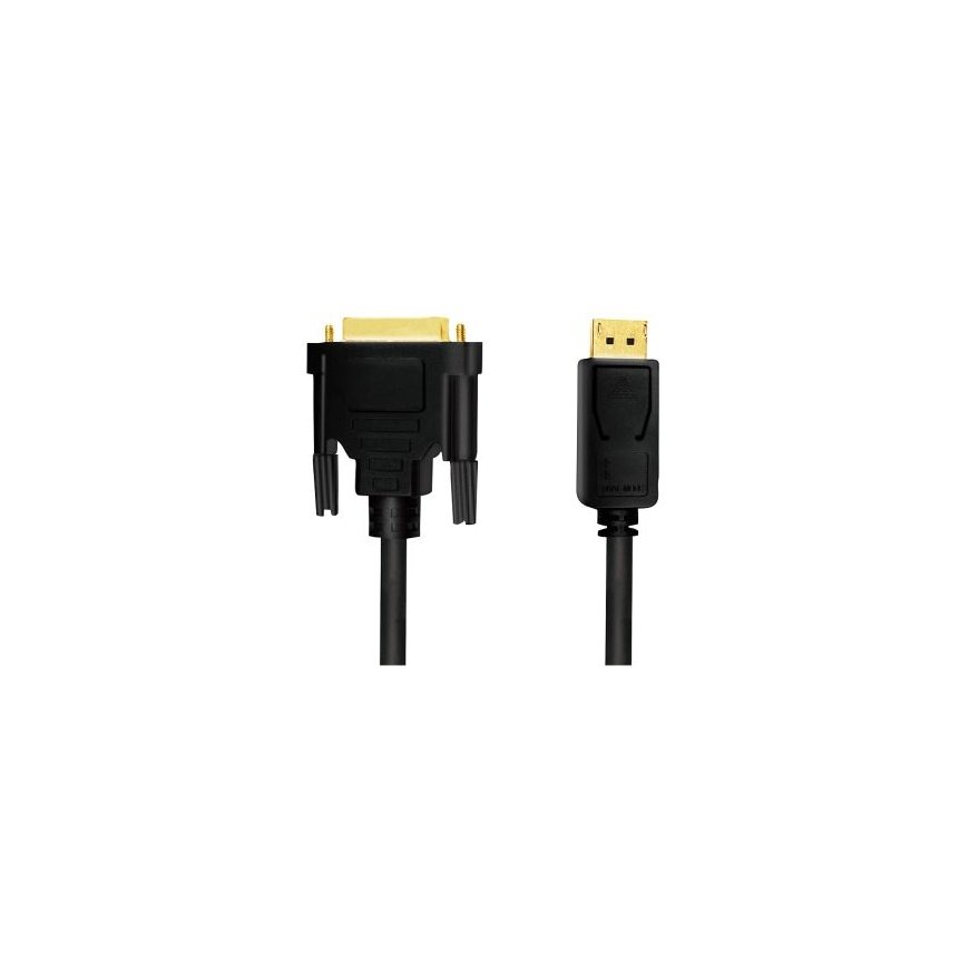 M-Cab 7003623 video cable adapter 5 m DisplayPort DVI Black