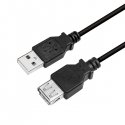 LogiLink CU0012B USB кабель USB 2.0 5 m USB A Черный