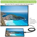 Techly IADAP USBC-HDMI2TY USB grafiikka-adapteri 3840 x 2160 pikseliä musta Techly IADAP USBC-HDMI2TY USB grafiikka-adapteri 3840 x 2160 pikseliä musta