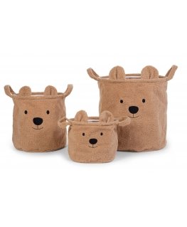 Childhome CCBTBSET koristekori & -säiliö Kori