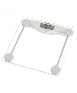Sencor SBS 113SL personal scale Rectangle Transparent Electronic personal scale
