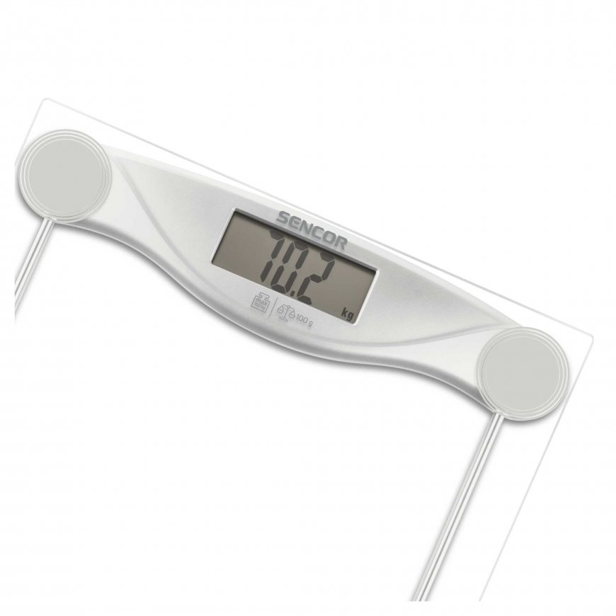 Sencor SBS 113SL personal scale Rectangle Transparent Electronic personal scale – 2