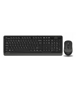 A4Tech Fstyler FG1010 klaviatuur Hiir kaasa arvatud Kontor Raadioside Must, Hall