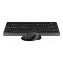 A4Tech Fstyler FG1010 klaviatuur Hiir kaasa arvatud Kontor Raadioside Must, Hall A4Tech Fstyler FG1010 klaviatuur Hiir kaasa arvatud Kontor Raadioside Must, Hall