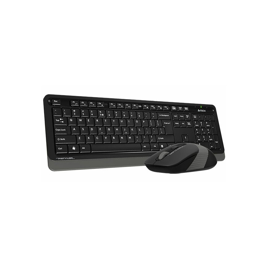 A4Tech Fstyler FG1010 tastatūra Pele iekļauta Birojs RF Bezvadu Melns, Pelēks – 3