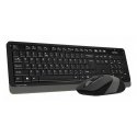 A4Tech Fstyler FG1010 keyboard Mouse included Office RF Wireless Black, Grey A4Tech Fstyler FG1010 keyboard Mouse included Office RF Wireless Black, Grey