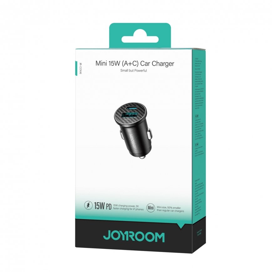 Joyroom car charger JR-CCN16 Mini 15W black