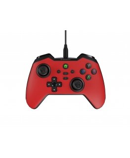 GENESIS Mangan 300 Red USB Gamepad Analogue / Digital Android, Nintendo Switch, PC