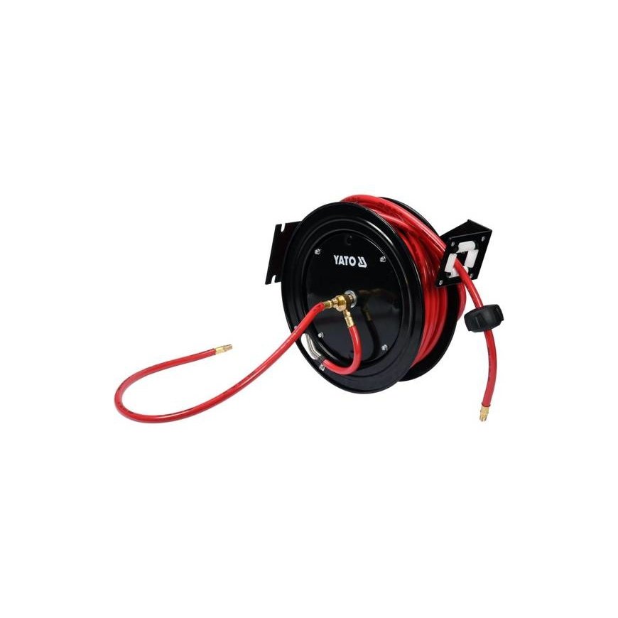 Yato YT-24250 õhukompressori voolik 15 m 20 baari Must, Punane