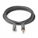 Nedis CATB22050GY20 garso kabelis 2 m 3.5mm Pilka