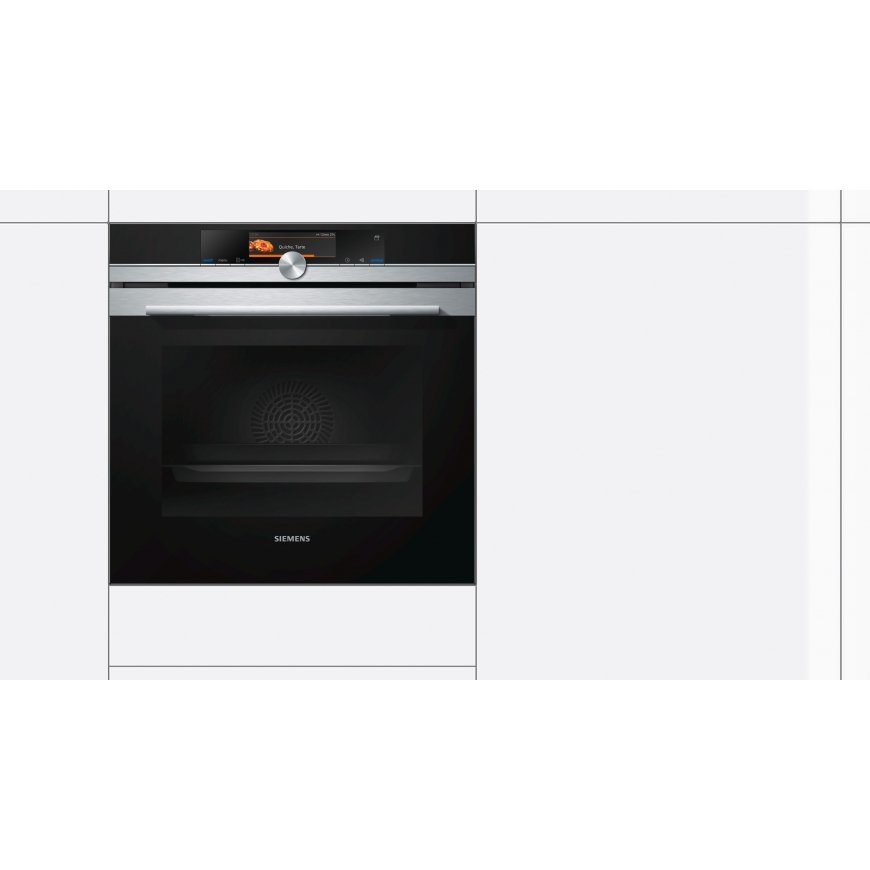 Siemens HS658GXS1 oven 71 L Black, Stainless steel – 2