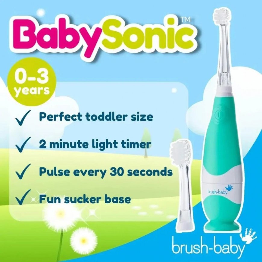 Brush-Baby BabySonic Child Sonic toothbrush Blue, White – 3