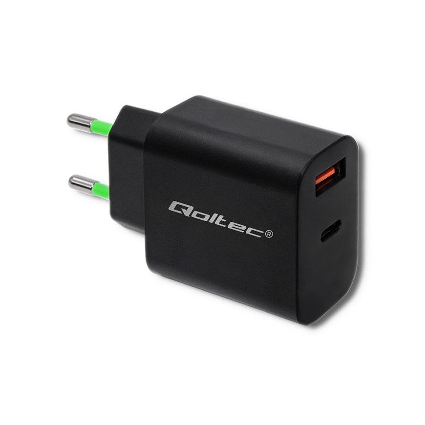Qoltec 51713 strāvas adapteris & pārveidotājs