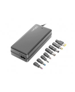 NATEC Torpedo UNI-90 maitinimo adapteris / inverteris Vidaus 90 W Juoda