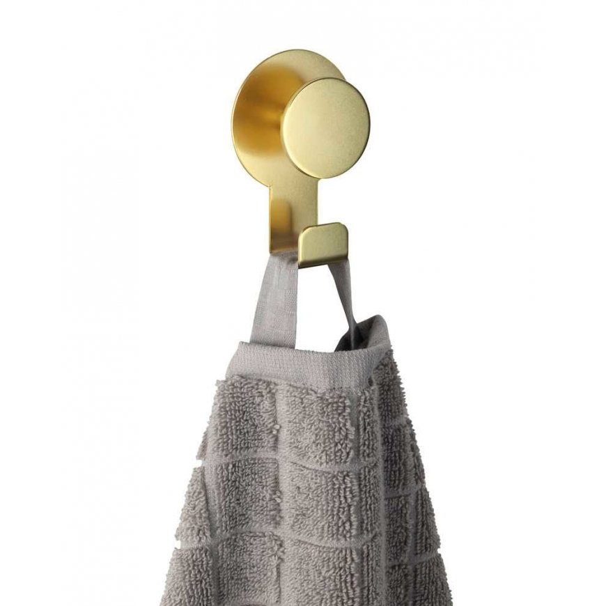WENKO 24445100 home storage hook Indoor Universal hook Gold 1 pc(s) – 5