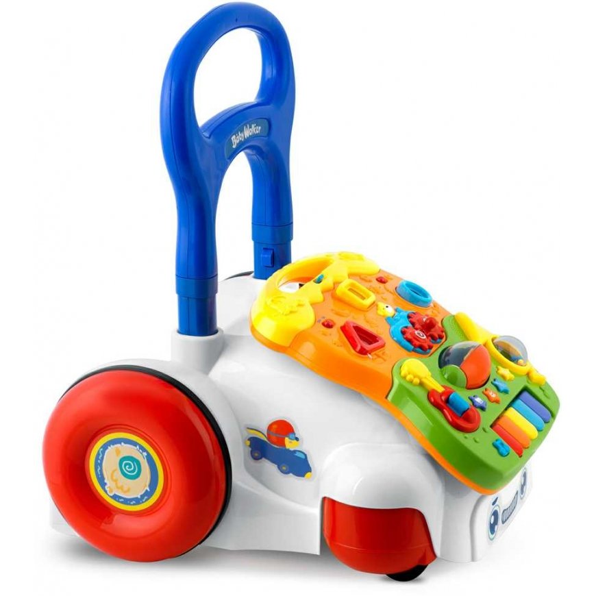 Educational walker with music 2in1 RK-744 Ricokids white – 3