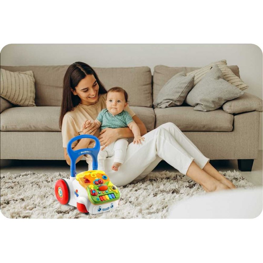 Educational walker with music 2in1 RK-744 Ricokids white – 5