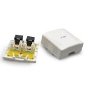 Gembird NCAC-2U6-01 network splitter White Gembird NCAC-2U6-01 network splitter White