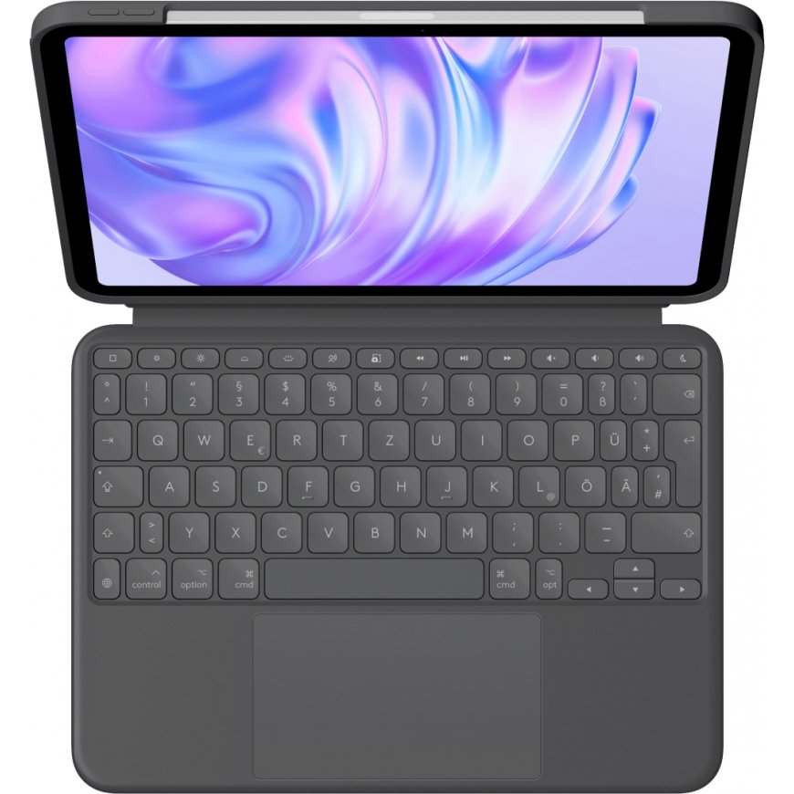 Logitech Combo Touch QWERTZ Vokiečių Smart Connector Grafitas – 2