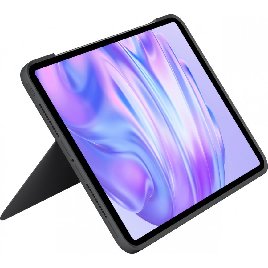 Logitech Combo Touch QWERTZ Saksa Smart Connector Grafiitti – 3