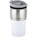 LÄMPÖMUKI SILIKONILISTALLA 320ML, KLAUSBERG KB-7627, VALKOINEN