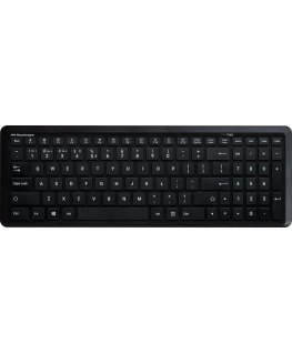 Mousetrapper Type Midi klaviatuur Kodu/kontor USB + RF Wireless + Bluetooth QWERTY Põhjamaad Must