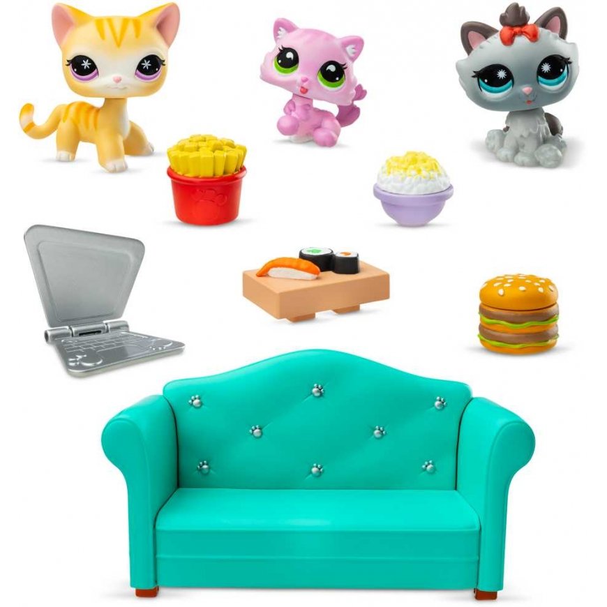 Littlest Petshop LITTLEST PET SHOP "Dining Room" Set – 3