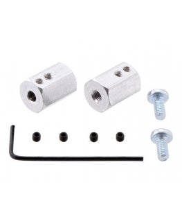 Pololu hexagonal wheel adapter 12mm/4mm - 2 pieces