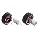 Pololu šešiakampis ratų adapteris 12mm/4mm - 2 vienetai Pololu šešiakampis ratų adapteris 12mm/4mm - 2 vienetai