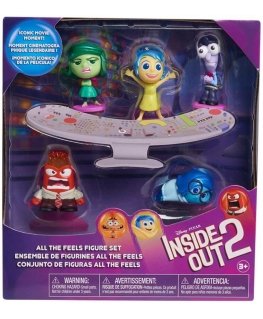 justplay Disney Pixar Inside Out 2 pakkauksessa 5 hahmoa