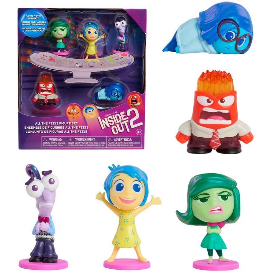 justplay Disney Pixar Inside Out 2 pack 5 figures – 2