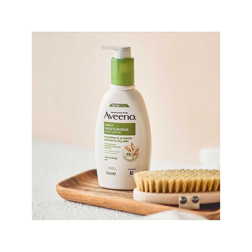 Aveeno Unscented Daily Moisturizing Body Lotion (Lotion) 300 ml – 2