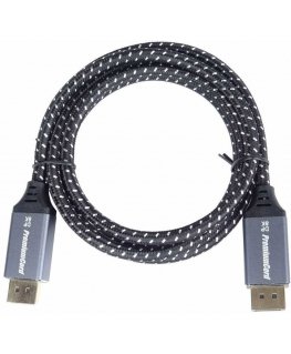 PremiumCord PREMIUMCORD DisplayPort 1.4 cable, sturdy cable, gold-plated connectors, 1.5 m
