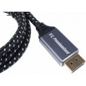 PremiumCord PREMIUMCORD DisplayPort 1.4 cable, sturdy cable, gold-plated connectors, 1.5 m PremiumCord PREMIUMCORD DisplayPort 1.4 cable, sturdy cable, gold-plated connectors, 1.5 m