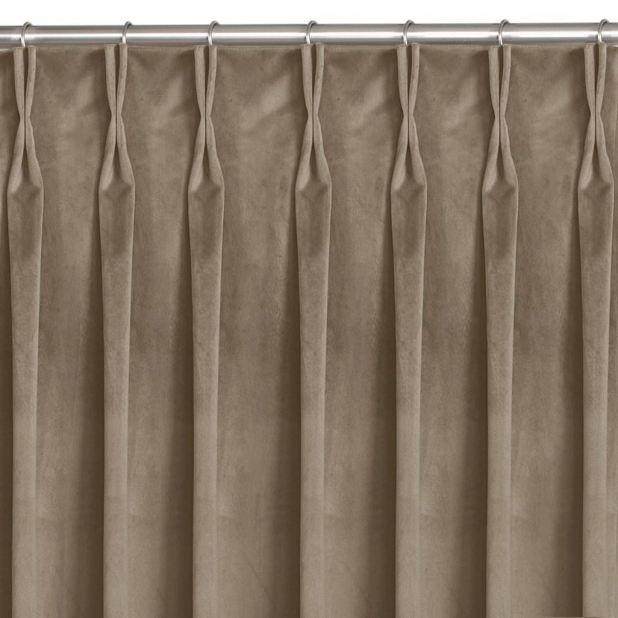 Homede VELVET FLEX 75 BEIGE 135x245 curtains