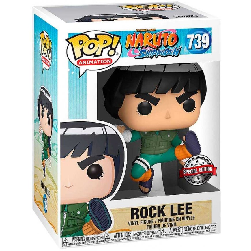 Suorituskykymittarit Funko POP NARUTO NARUTO SHIPPUDEN ROCK LEE Nº 739 – 4