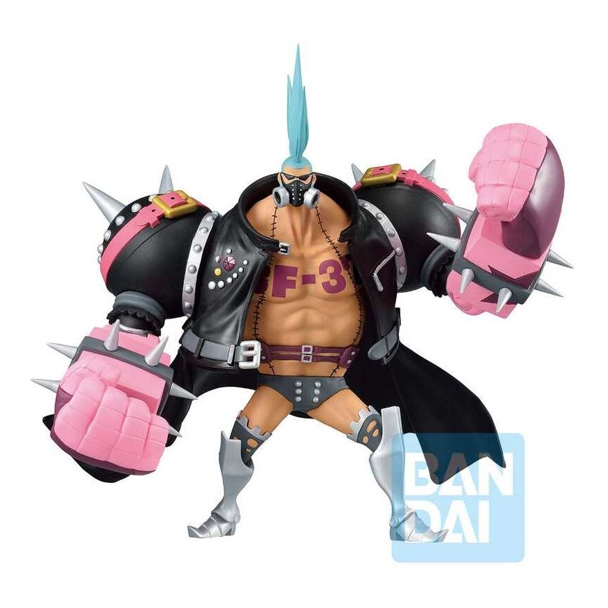 Banpresto One Piece Film Red More Beat Franki Ichibansho figuuri 18,5cm