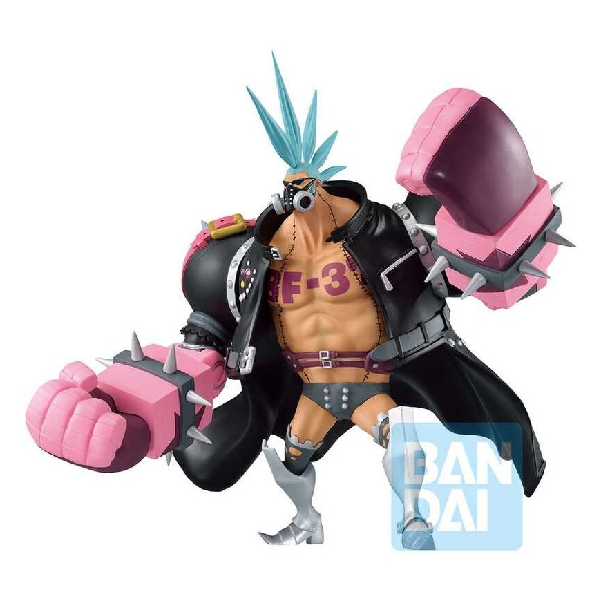 Banpresto One Piece Film Red More Beat Franki Ichibansho figure 18.5cm – 2