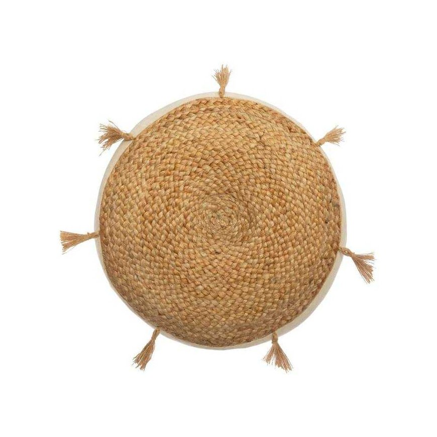 Atmosphera Floor cushion RITUAL, Ø 38 cm, jute – 5
