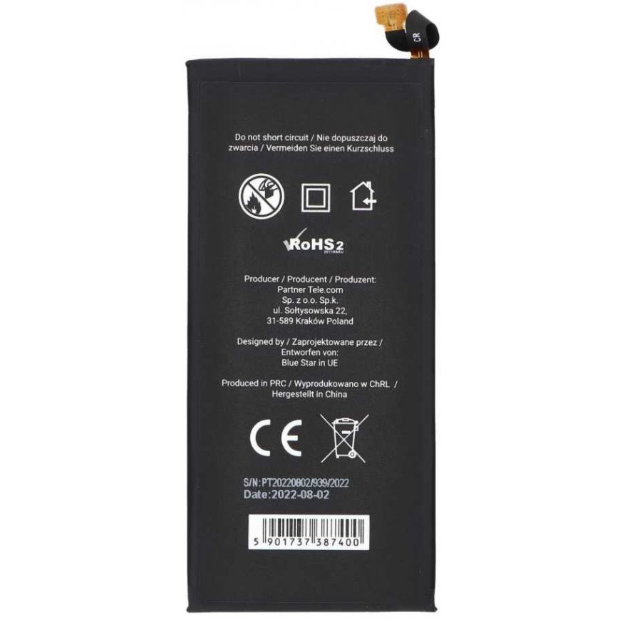 BlueStar Blue Star Blue Star Battery for Samsung G930F Galaxy S7 Li-Ion 3000 mAh (BS-EB-BG930ABE) – 4