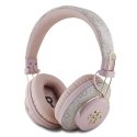 Guess PU 4G Metal Logo ENC Wireless Headphone Pink Guess PU 4G Metal Logo ENC Wireless Headphone Pink