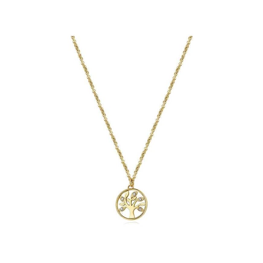 Brosway Gold Plated Necklace Tree of